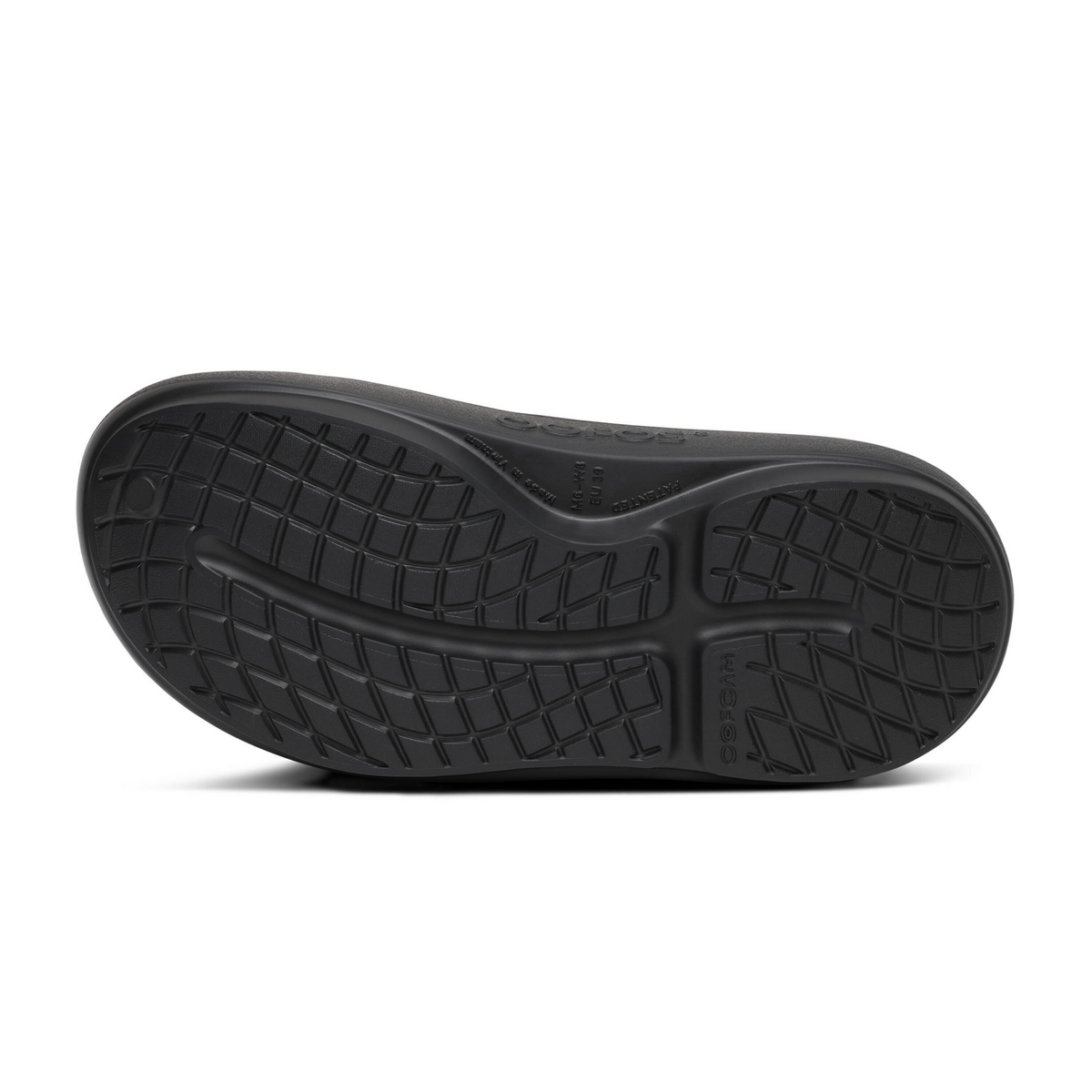 Oofos OOcloog+ in SCHWARZ