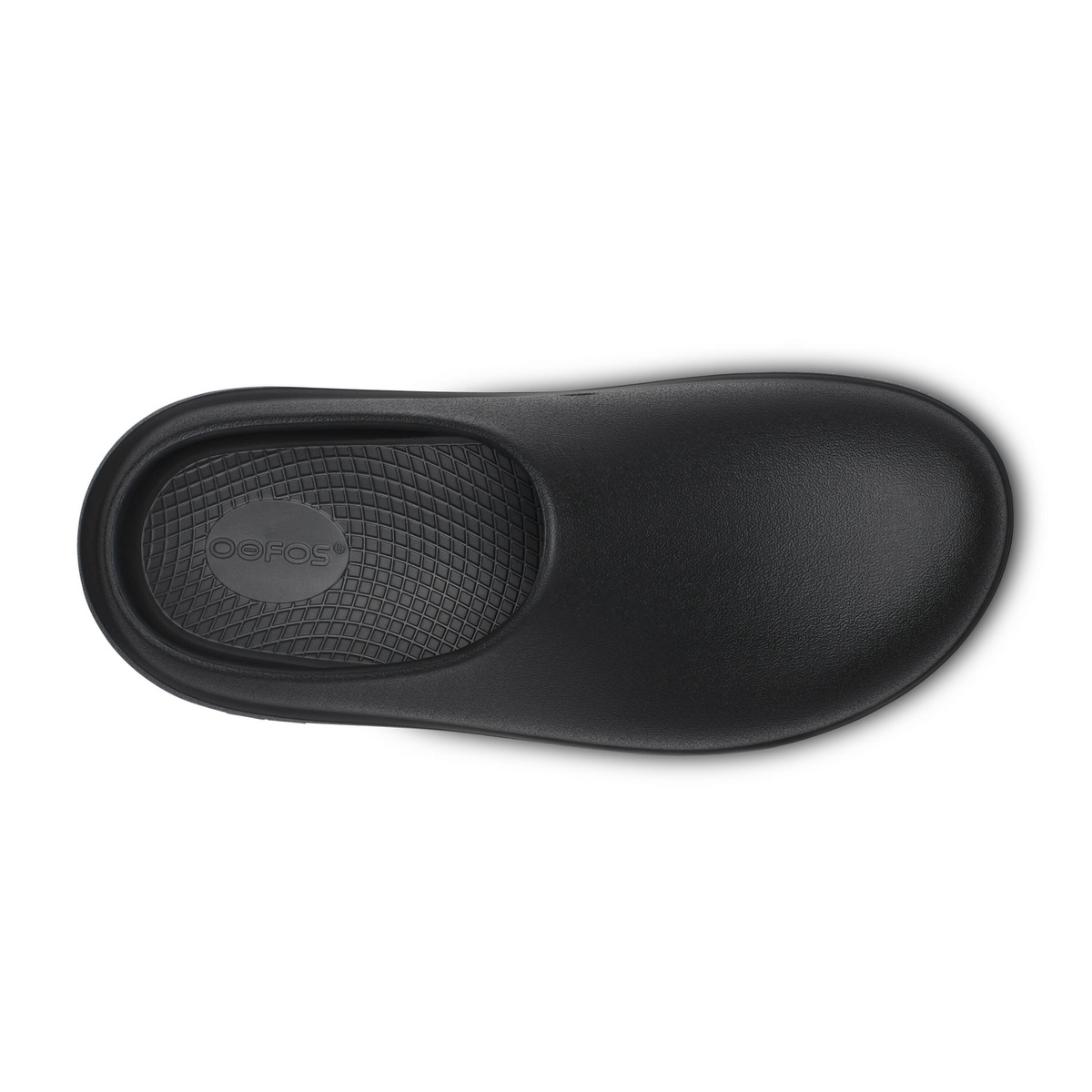 Oofos OOcloog+ in SCHWARZ