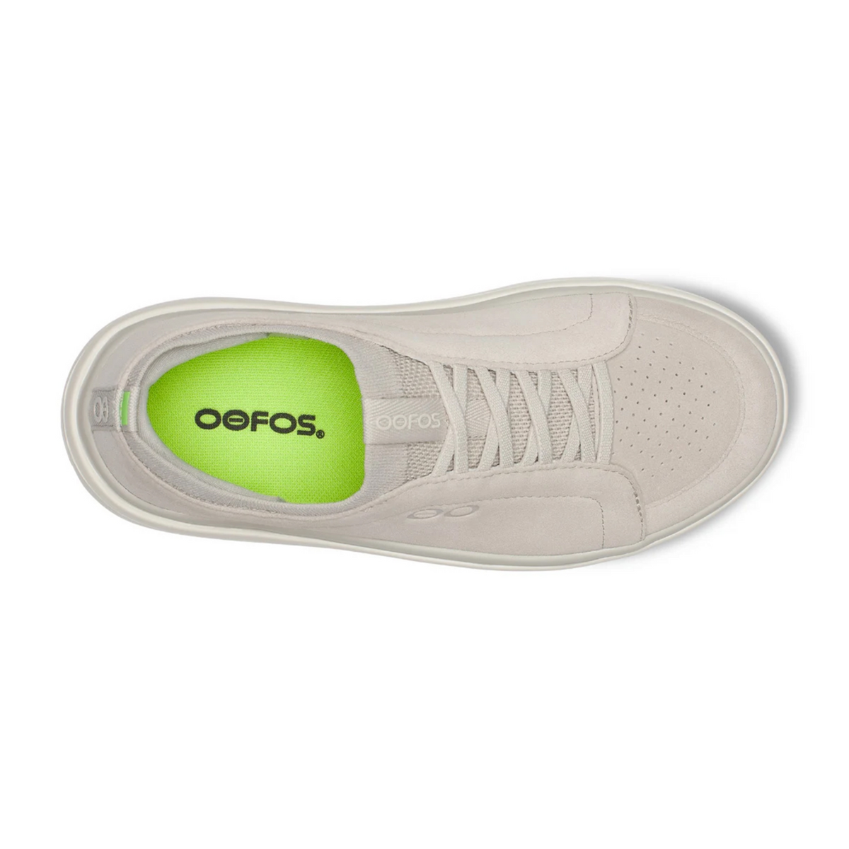 Oofos W Suede OOmg+ Club in BEIGE